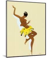 Black Thunder, Josephine Baker-Paul Colin-Mounted Art Print