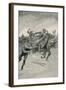 "Black Thursday", February 6Th, 1851-Stanley L. Wood-Framed Giclee Print