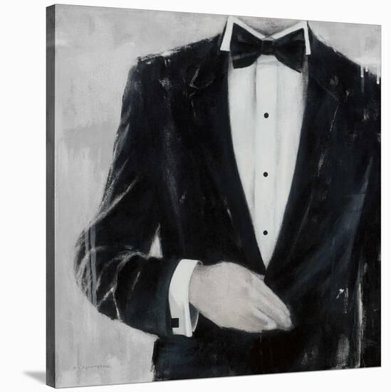 Black Tie Optional-Andrea Stajan-ferkul-Stretched Canvas