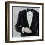 Black Tie Optional-Andrea Stajan-ferkul-Framed Art Print