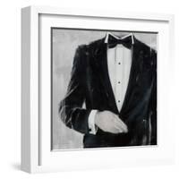 Black Tie Optional-Andrea Stajan-ferkul-Framed Art Print