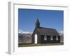 Black Timber Church at Budir, Snaefellsnes Peninsula, North West Area, Iceland, Polar Regions-Neale Clarke-Framed Photographic Print