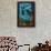 Black Tip Reef Shark - Paper Mosaic-Lantern Press-Framed Art Print displayed on a wall