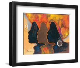 Black Triplets-Joadoor-Framed Art Print