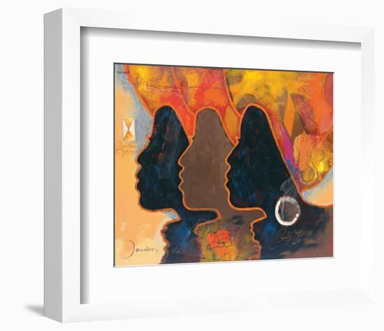 Black Triplets-Joadoor-Framed Art Print