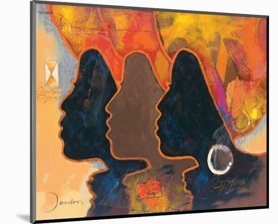 Black Triplets-Joadoor-Mounted Art Print