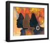 Black Triplets-Joadoor-Framed Art Print