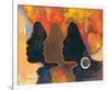 Black Triplets-Joadoor-Framed Art Print