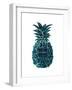 Black Tropical Pineapple-Amanda Greenwood-Framed Art Print