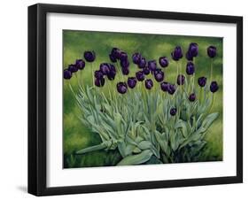 Black Tulips, 2002-Peter Breeden-Framed Giclee Print