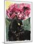 Black Tulips-Anne Robinson-Mounted Giclee Print