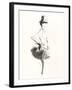 Black Tulle-Jane Hartley-Framed Giclee Print