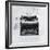 Black Typewriter-JB Hall-Framed Giclee Print