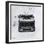 Black Typewriter-JB Hall-Framed Giclee Print