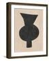 Black Vase Artwork-Elena Ristova-Framed Giclee Print