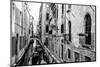 Black Venice - Fondamenta de l'Agnella-Philippe HUGONNARD-Mounted Photographic Print