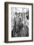 Black Venice - King and Queen-Philippe HUGONNARD-Framed Photographic Print