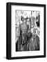 Black Venice - King and Queen-Philippe HUGONNARD-Framed Photographic Print