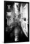 Black Venice - Old Venetian Street-Philippe HUGONNARD-Framed Photographic Print