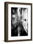 Black Venice - Old Venetian Street-Philippe HUGONNARD-Framed Photographic Print