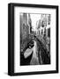 Black Venice - Rio Tera Secondo-Philippe HUGONNARD-Framed Photographic Print