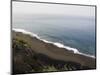 Black Volcanic Sand Beach at Sao Filipe, Fogo (Fire), Cape Verde Islands, Atlantic Ocean, Africa-Robert Harding-Mounted Photographic Print