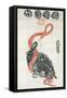 Black Warrior of the North (Beifang Xuanwu)-Daozi Wu-Framed Stretched Canvas