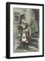 Black Watch Bagpiper-null-Framed Art Print