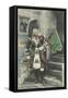 Black Watch Bagpiper-null-Framed Stretched Canvas