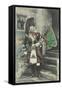 Black Watch Bagpiper-null-Framed Stretched Canvas