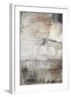 Black, White & Bronze I-Jennifer Goldberger-Framed Art Print