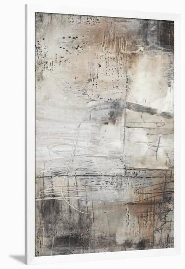 Black, White & Bronze I-Jennifer Goldberger-Framed Art Print