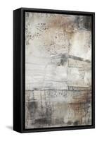 Black, White & Bronze I-Jennifer Goldberger-Framed Stretched Canvas