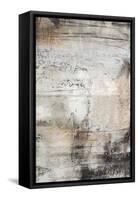 Black, White & Bronze II-Jennifer Goldberger-Framed Stretched Canvas