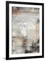 Black, White & Bronze II-Jennifer Goldberger-Framed Art Print