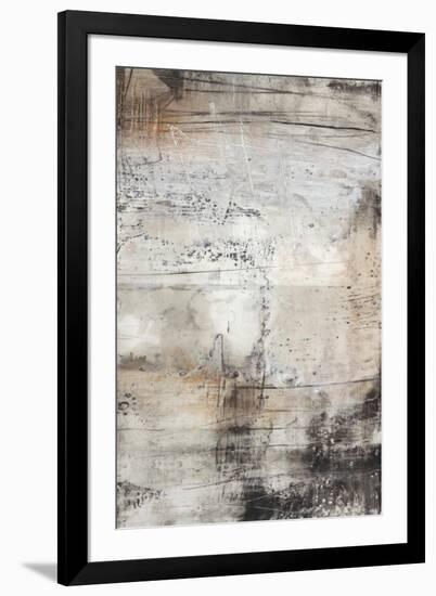 Black, White & Bronze II-Jennifer Goldberger-Framed Art Print