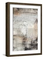 Black, White & Bronze II-Jennifer Goldberger-Framed Art Print