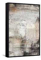 Black, White & Bronze II-Jennifer Goldberger-Framed Stretched Canvas