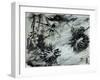 Black & White Chinois I-null-Framed Art Print