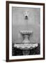 Black & White Fountains I-Laura DeNardo-Framed Photographic Print