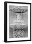 Black & White Fountains II-Laura DeNardo-Framed Photographic Print