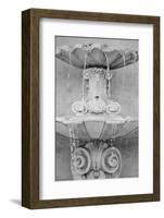 Black & White Fountains II-Laura DeNardo-Framed Photographic Print