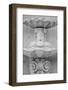 Black & White Fountains II-Laura DeNardo-Framed Photographic Print