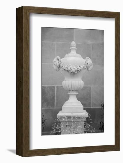 Black & White Fountains III-Laura DeNardo-Framed Photographic Print