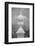 Black & White Fountains III-Laura DeNardo-Framed Photographic Print