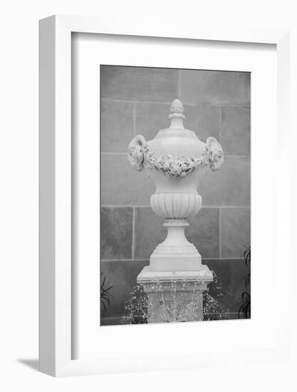 Black & White Fountains III-Laura DeNardo-Framed Photographic Print