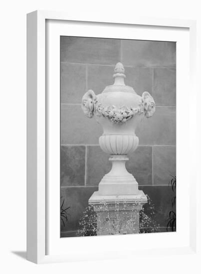 Black & White Fountains III-Laura DeNardo-Framed Photographic Print