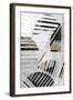 Black White Gold I-null-Framed Art Print