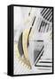 Black White Gold II-null-Framed Stretched Canvas