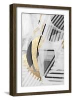 Black White Gold II-null-Framed Art Print